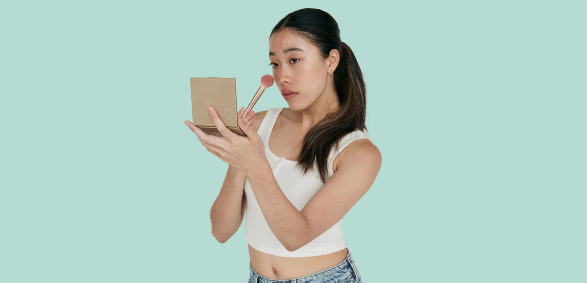 Blog cover: Embrace Your Unique Beauty: Makeup Tips for when you have Blemishes