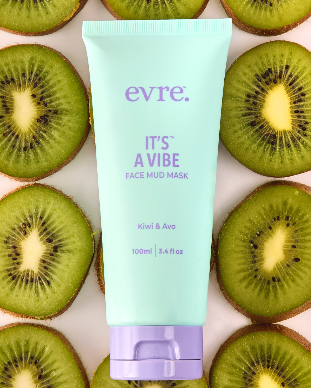 It's A Vibe Kiwi & Avo Face Mud Mask 180ml