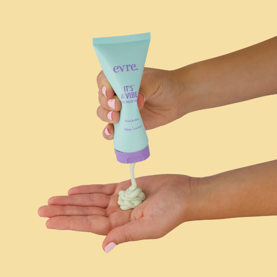 It's A Vibe Kiwi & Avo Face Mud Mask 100ml