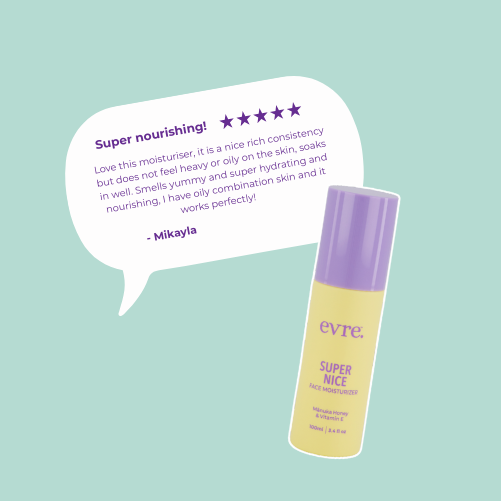 Super Nice Mānuka Honey & Vitamin E Face Moisturiser