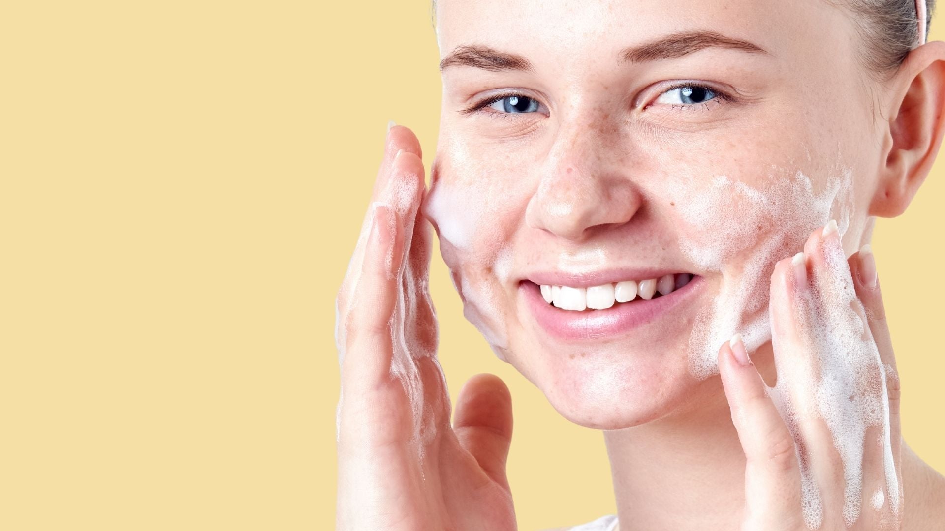 Teen and tween cleanser in skincare regime