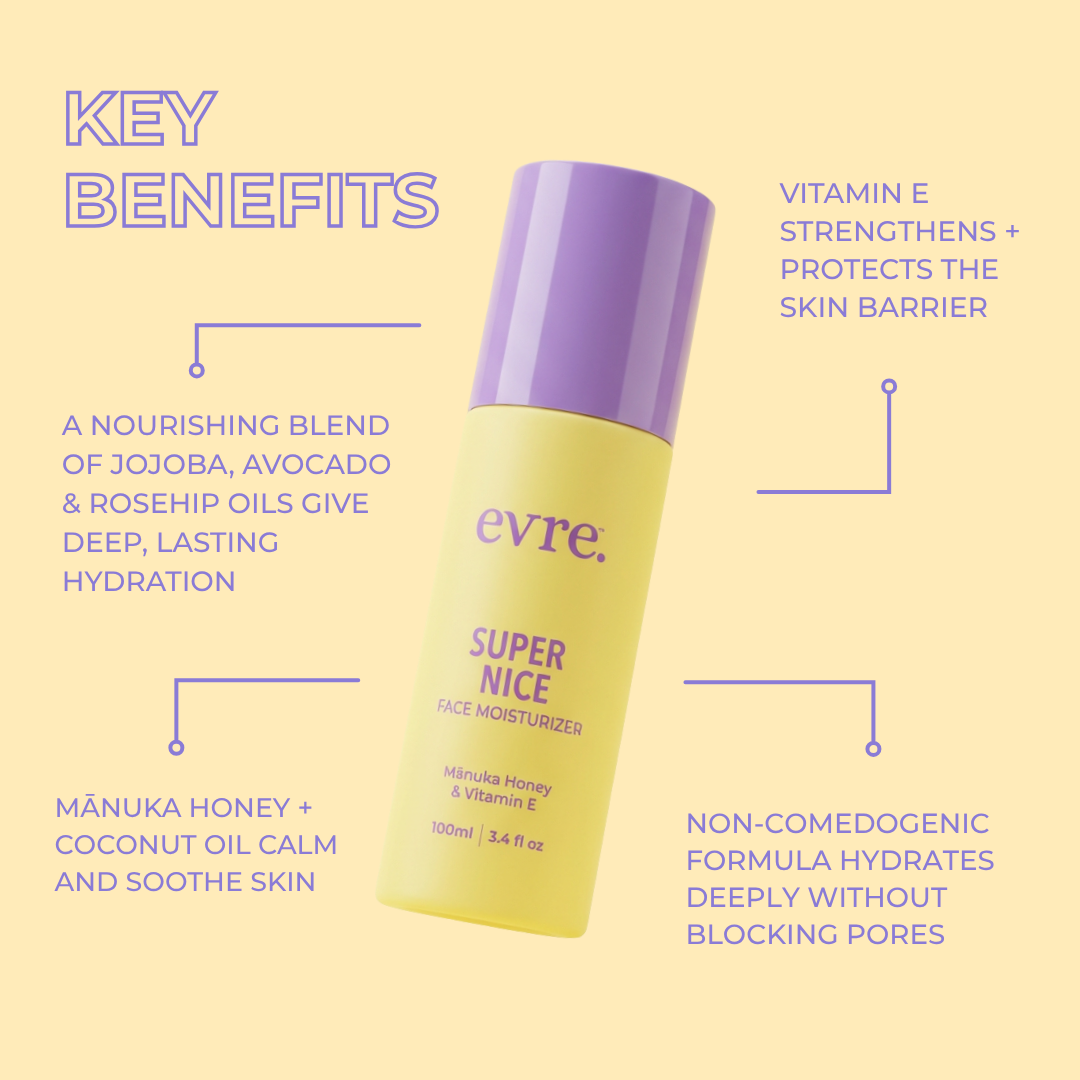 Super Nice Mānuka Honey & Vit E Face Moisturiser